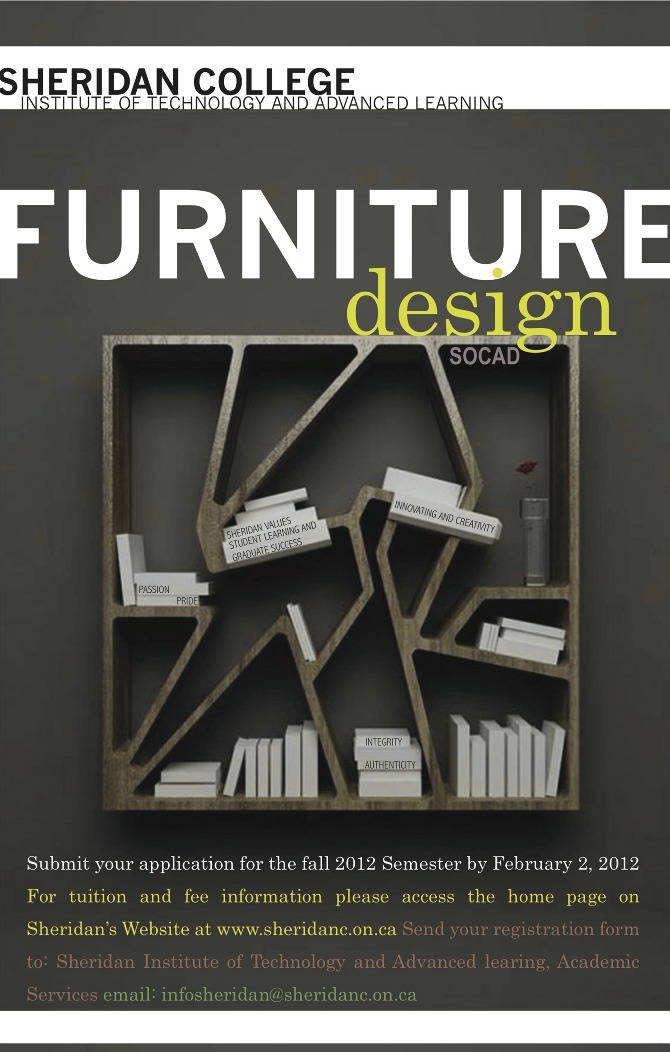 Furniture Design Poster graphic design - ashley eansor illustration Furniture Design Poster graphic design - ashley eansor illustration